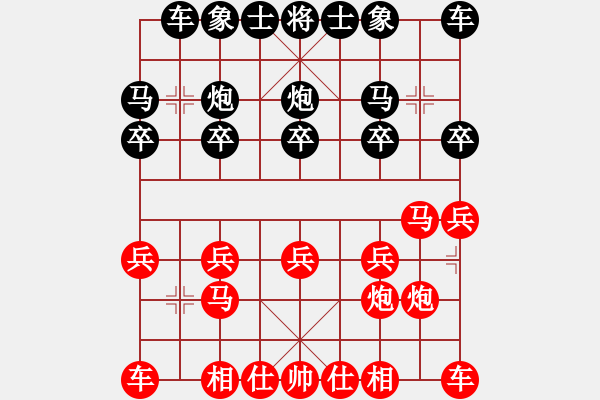 象棋棋譜圖片：鐵手團(4段)-勝-太俗啦(9段) - 步數(shù)：10 