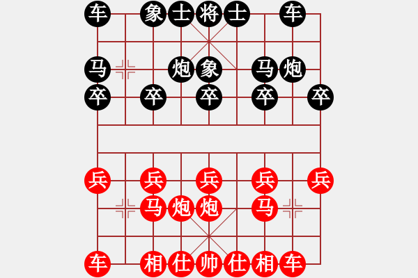 象棋棋譜圖片：天涯孤客[紅] -VS- 天地[黑] - 步數(shù)：10 