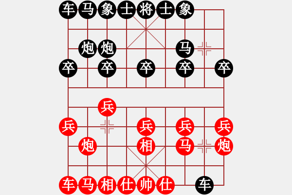 象棋棋譜圖片：第六輪 灣里區(qū) 唐衛(wèi)平Vs青云譜區(qū)周天平 - 步數(shù)：10 