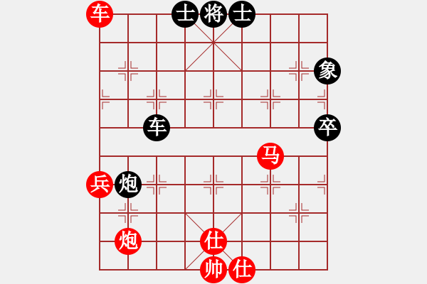 象棋棋譜圖片：2013大師網(wǎng)網(wǎng)名爭霸賽第2輪：坦克車 先和 動力火鍋 - 步數(shù)：110 