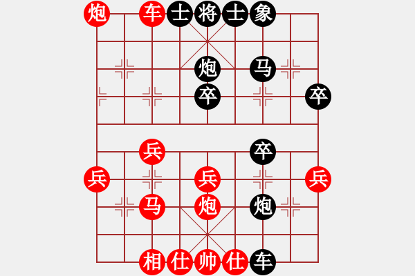 象棋棋譜圖片：bbboy002(2舵)-勝-sdyggr(6舵) - 步數(shù)：30 