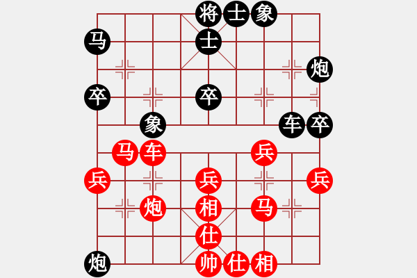 象棋棋譜圖片：亂針繡(1段)-負(fù)-cqdsl(1段) - 步數(shù)：50 