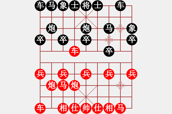 象棋棋譜圖片：乙反Z后10卒一進一白8炮二平三 - 步數(shù)：10 