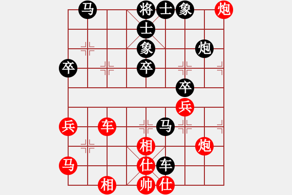 象棋棋譜圖片：2019.6.10.1評(píng)測(cè)后勝王清9-1對(duì)兵局兵馬局 - 步數(shù)：50 