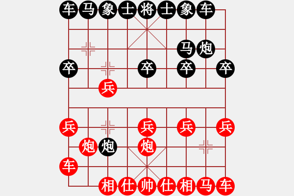 象棋棋譜圖片：測(cè)評(píng) 電腦分析 對(duì)開局棄馬 9-2 好多 - 步數(shù)：10 