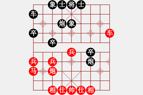 象棋棋譜圖片：秦皇島香格里拉杯預(yù)選賽4輪金波先和蔣鳳山 - 步數(shù)：40 