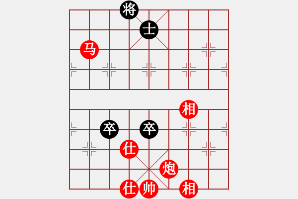 象棋棋譜圖片：棋局-2ak b 4A - 步數(shù)：100 