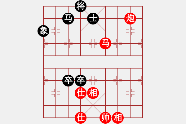 象棋棋譜圖片：棋局-2ak b 4A - 步數(shù)：80 