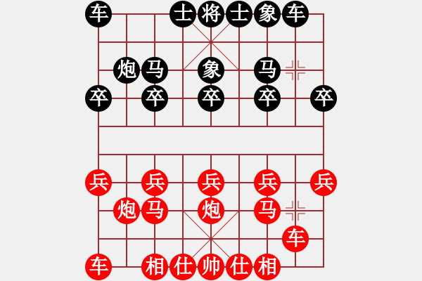 象棋棋譜圖片：直接吃光 - 步數(shù)：10 