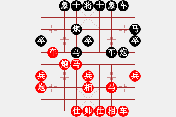 象棋棋譜圖片：740局 A00- 不合理開(kāi)局-小蟲(chóng)引擎23層(2729) 先勝 郭嘉(2200) - 步數(shù)：30 