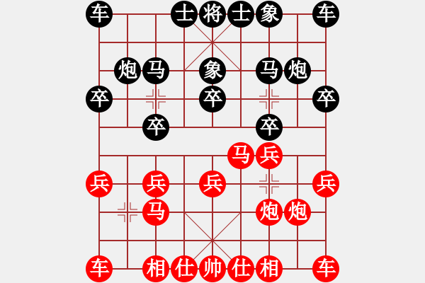 象棋棋譜圖片：萬年迎客松[505942206] 負(fù) 卍 體象金姻 卐[423375394] 1分＋90秒 - 步數(shù)：10 