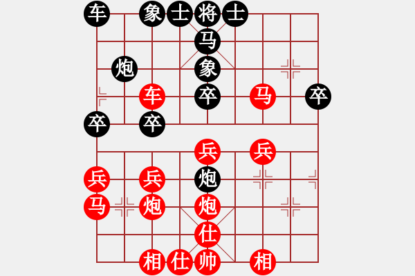 象棋棋譜圖片：小小閃電(3段)-勝-相信(6段) - 步數(shù)：31 