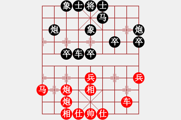 象棋棋譜圖片：王劍紅先負(fù)伍世欽 - 步數(shù)：40 