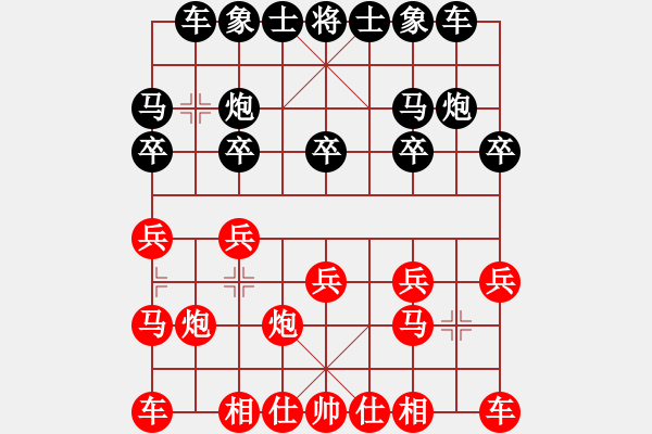 象棋棋譜圖片：大雅堂杯第二輪1臺劉新節(jié)先負鄒杰 - 步數(shù)：10 