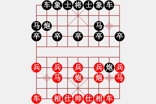 象棋棋譜圖片：‖棋家軍‖[474177218] -VS- 冷雨追風[646710553] - 步數：10 