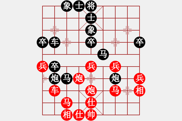 象棋棋譜圖片：古事還長(2級)-負(fù)-黃金圣斗士(9級) - 步數(shù)：40 