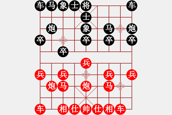 象棋棋譜圖片：泖畔居士VS4y(2009-12-25) - 步數(shù)：10 