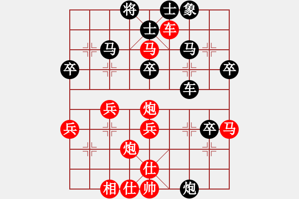 象棋棋譜圖片：棋者虐人(2段)-勝-見血封侯(1段) - 步數(shù)：49 