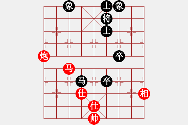 象棋棋譜圖片：呼延灼(9星)-勝-真武大帝(9星) - 步數：100 