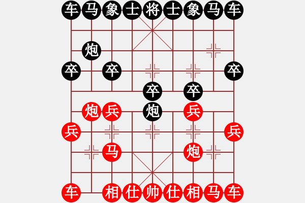 象棋棋譜圖片：1404120859 喧退堂-福建莆田江口人 - 步數(shù)：10 