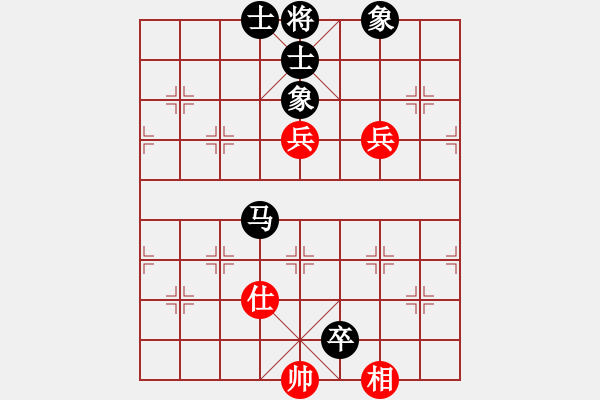 象棋棋譜圖片：我瞎下(4段)-負-模仿(1段) - 步數(shù)：108 