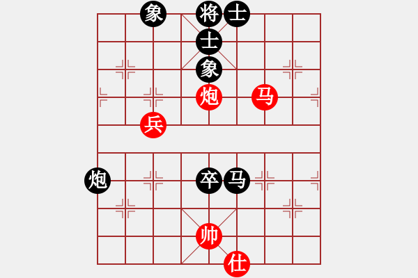 象棋棋譜圖片：肥仔張(9段)-負(fù)-青島老海(3段) - 步數(shù)：100 