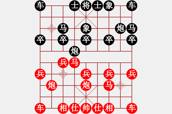 象棋棋譜圖片：2017上海南匯新城杯第2輪 曾少權(quán) 勝 陳永林 - 步數(shù)：10 