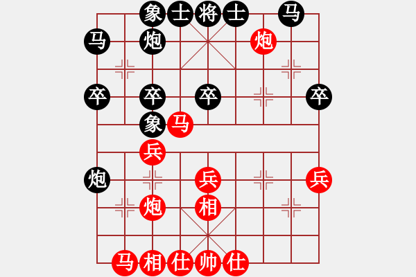 象棋棋譜圖片：沱牌酒(9段)-和-三星拱照(6段) - 步數(shù)：40 