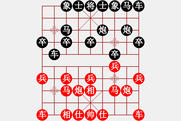 象棋棋譜圖片：你說的 和 叼著煙彈鋼琴 - 步數(shù)：10 