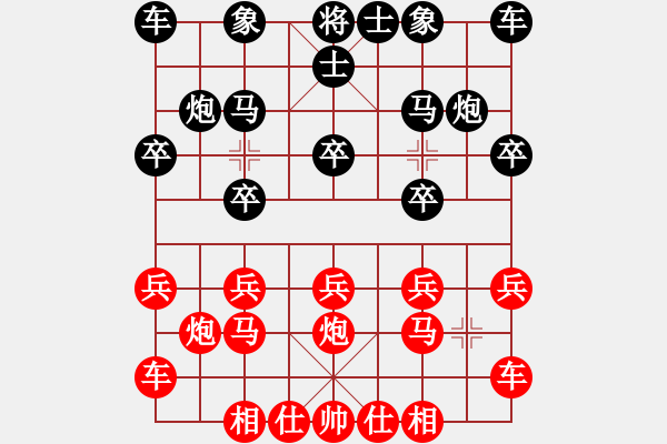 象棋棋譜圖片：橫才俊儒[292832991] -VS- 天醫(yī)真人[1240670226] - 步數(shù)：10 