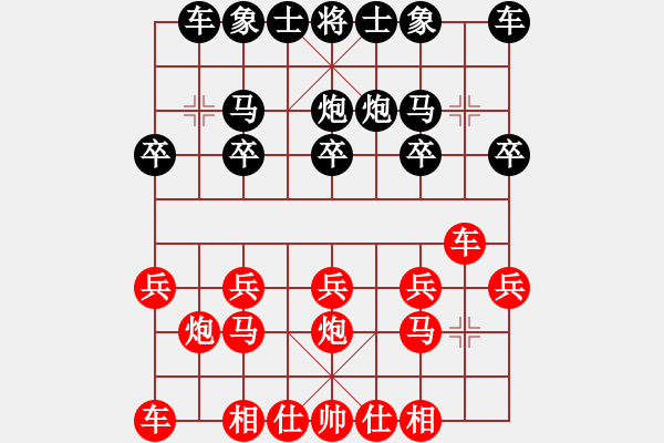 象棋棋譜圖片：雪糕紅方 -VS- 雄霸天下黑方 - 步數(shù)：10 