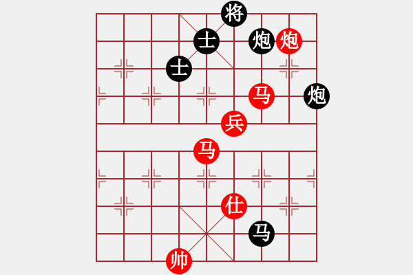象棋棋谱图片：铁道游击包(8段)-和-金来也(6段) - 步数：200 