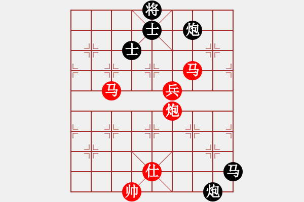 象棋棋谱图片：铁道游击包(8段)-和-金来也(6段) - 步数：210 