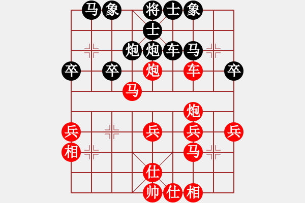 象棋棋譜圖片：順炮直車左炮巡河破橫車010 - 步數(shù)：0 