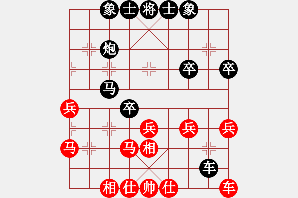 象棋棋譜圖片：68天天象棋精彩對(duì)局曲研先負(fù)鄒強(qiáng).XQF - 步數(shù)：30 