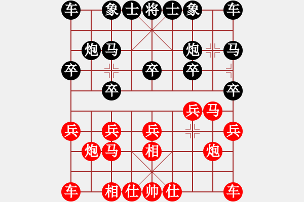 象棋棋譜圖片：玉溪 魏德云 負(fù) 昆明 鄭武超 - 步數(shù)：10 