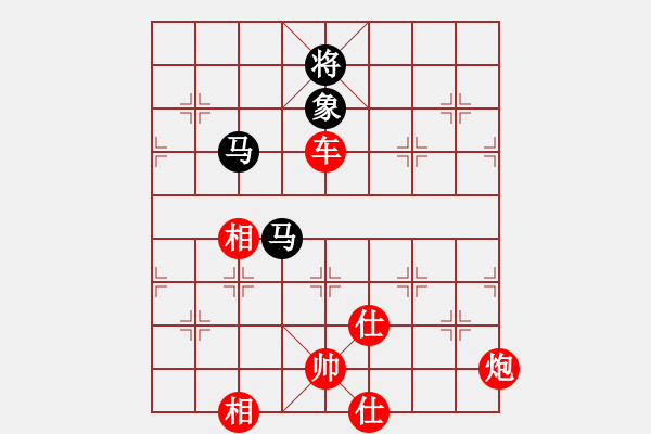 象棋棋譜圖片：2021.1.21.2王者象棋評(píng)測(cè)先勝仙人指路對(duì)左炮過宮 - 步數(shù)：120 