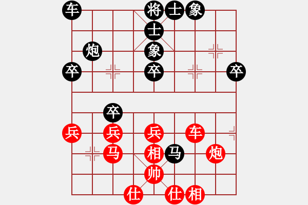 象棋棋譜圖片：ssdlha(9星)-和-佳佳元旦免(9星) - 步數(shù)：60 