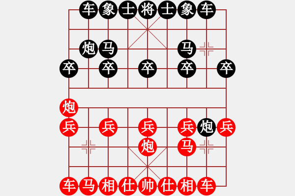 象棋棋譜圖片：zcm86[紅] -VS- gaoyucheng1[黑] - 步數(shù)：10 