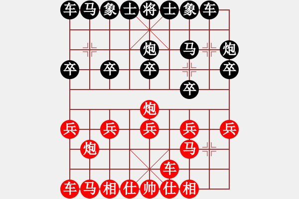 象棋棋譜圖片：好友群正義VS金庸武俠小昭(2013-7-12) - 步數(shù)：10 