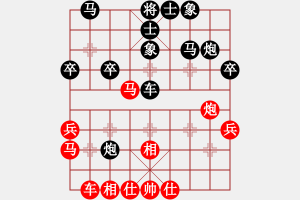 象棋棋譜圖片：金刀金刀(9星)-負(fù)-力大無(wú)窮也(9星) - 步數(shù)：40 