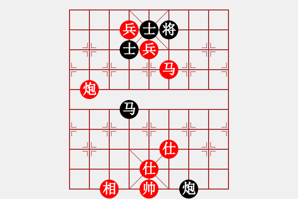 象棋棋譜圖片：棋局-1bkCa 131 - 步數(shù)：120 