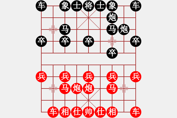 象棋棋譜圖片：曹莊棋手VS倚天高手(2016 8 30) - 步數(shù)：10 