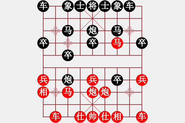 象棋棋譜圖片：順炮緩開車19120702后勝 - 步數(shù)：20 