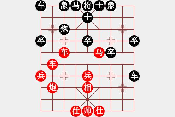 象棋棋譜圖片：王者圣域(9星)-負(fù)-英雄星期八(地煞) - 步數(shù)：40 