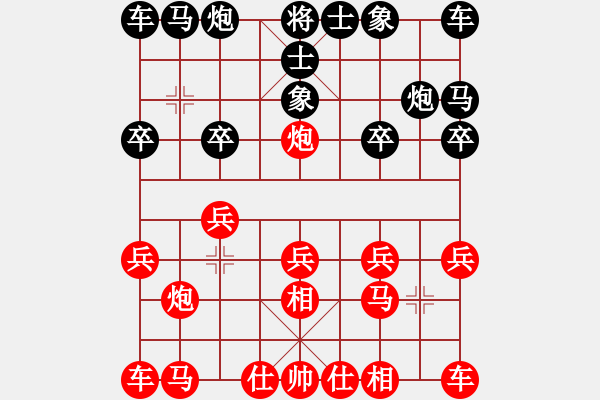 象棋棋譜圖片：高鄭生     先負(fù) 崔衛(wèi)平     - 步數(shù)：10 