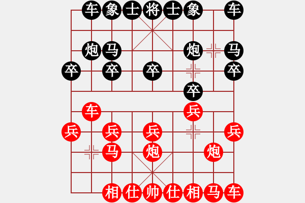 象棋棋譜圖片：元直小可愛先勝棋海無涯.xqf - 步數(shù)：10 