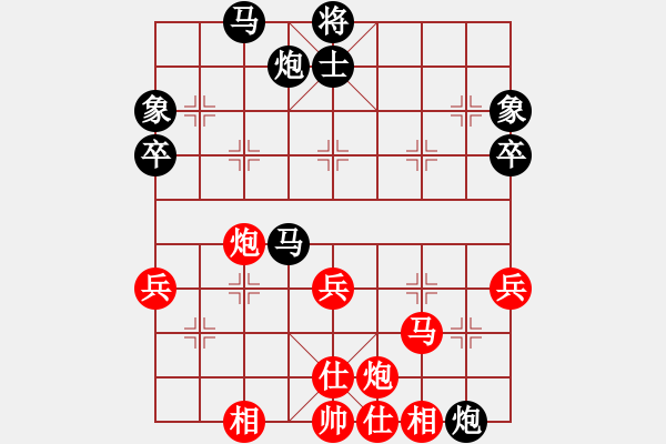 象棋棋譜圖片：高手大叔[黑] -VS- ㄣ樓主→霧中人ヤ╃[紅] - 步數(shù)：60 