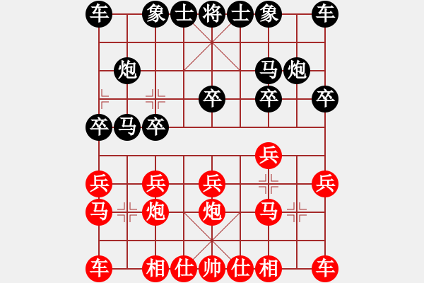 象棋棋譜圖片：金沙洲后和撈仔 - 步數(shù)：10 