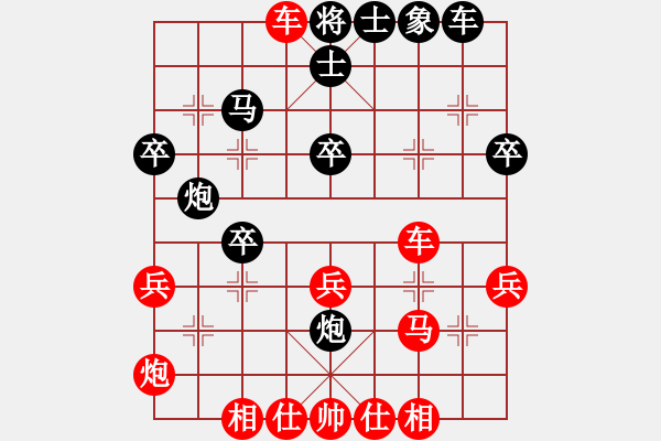 象棋棋譜圖片：劉毅       先負(fù) 徐健秒     - 步數(shù)：35 